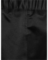 Ellery Black Silk Foxy Boxy Shorts