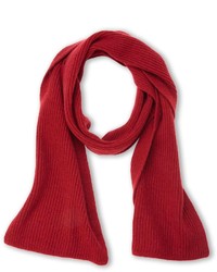 100% Cashmere Ribbed Scarf