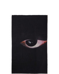 Yohji Yamamoto Black 3points Eye Scarf