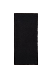 Lemaire Black Alpaca And Wool Oversized Scarf