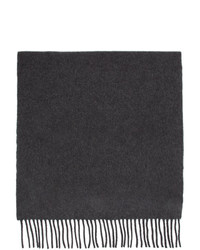 Won Hundred Black And Grey Wool Vanessa Doubled Scarf