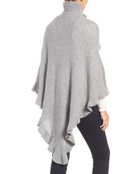 Nordstrom Cashmere Ruffle Triangle Wrap