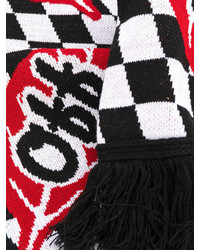 Off-White Chequered Scarf