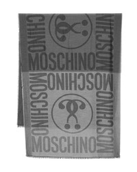 Moschino Double Question Mark Logo Scarf