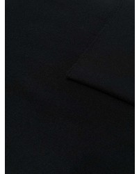 Moschino Logo Knit Fringed Scarf