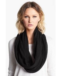 Nordstrom Cashmere Infinity Scarf Black One Size One Size