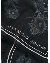 Alexander McQueen Peacock Feather Scarf