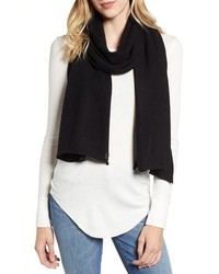 AllSaints Rolled Ends Wool Cashmere Scarf