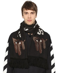 Off-White Seeing Things Scarf W Fringe