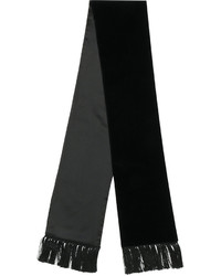 Dolce & Gabbana Tasselled Velvet Scarf