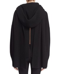 Helmut Lang Wool Cashmere Hooded Scarf