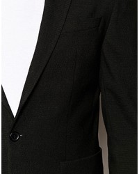 Asos Brand Skinny Fit Suit Jacket In Seersucker