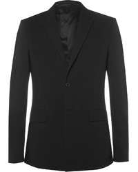 Givenchy Slim Fit Cotton Blend Seersucker Suit Jacket
