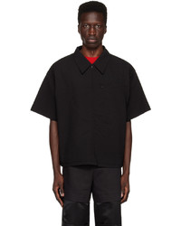 Spencer Badu Black Zip Pocket Shirt