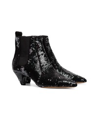 Tabitha Simmons Effie 50 Sequin Ankle Boots