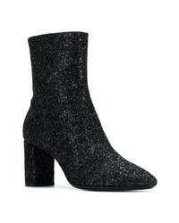 Saint Laurent Glitter Sprinkled Ankle Boots