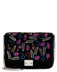 Loeffler Randall Loeffler Randal Lock Sequin Shoulder Bag Black