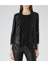 Reiss 1971 Cyrano Sequin Lace Jacket