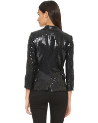 Vera Wang Collection Sequined Jacket