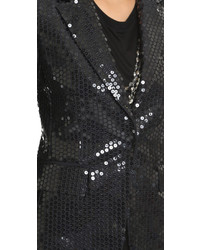 Vera Wang Collection Sequined Jacket