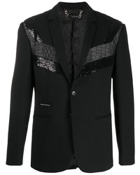 Black Sequin Blazers for Men | Lookastic