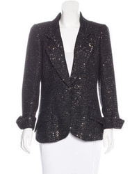 Chanel Embellished Tweed Blazer