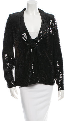 Rachel Zoe Satori Sequined Blazer, $37 | TheRealReal | Lookastic