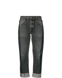 Kendall & Kylie Kendallkylie Sequin Stripe Cropped Jeans