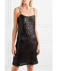 Anna Sui Sparkling Nights Sequined Mesh Dress
