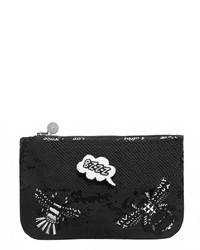 Forest of Chintz Black Buzz Off Bag