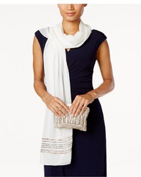 Vince Camuto Embellished Evening Wrap And Clutch