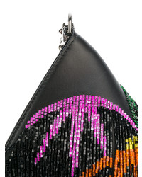 Les Petits Joueurs Sequinned Pyramid Clutch