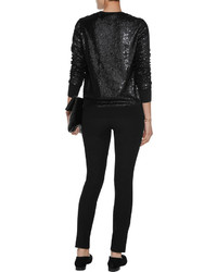 Equipment Shane Sequined Knitted Sweater