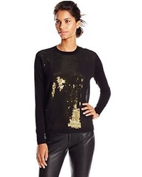 Ted Baker Loopey Sequin Overlay Sweater