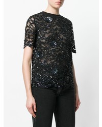 Ashish Sequined Tulle T Shirt