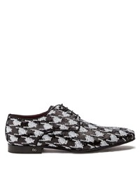 Dolce & Gabbana Sequin Embroidered Derby Shoes