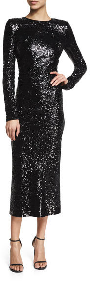 donna karan sequin dress