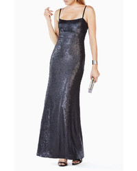 BCBGMAXAZRIA Gisselle Sequined Gown