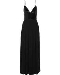 Rachel Zoe Emerson Sequin Embellished Stretch Crepe Gown