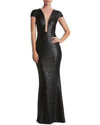 Dress the Population Michelle Sequin Gown