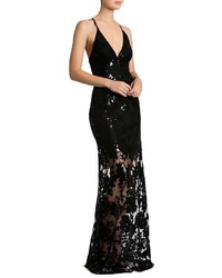 Dress the Population Sequin Lace Gown