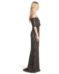 Vince Camuto Sequin Off The Shoulder Gown