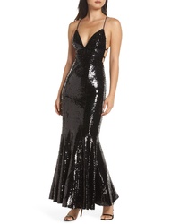 Fame and Partners The Auden Sequin Gown