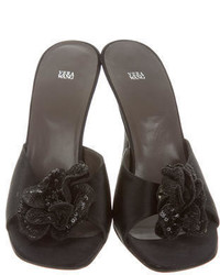 Vera Wang Sequined Embellished Sandals