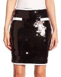 Moschino Sequined Mini Skirt