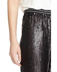 Free People Just A Dreamer Sequin Crop Pants