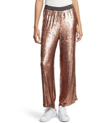 Free People Just A Dreamer Sequin Crop Pants