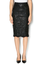 Endless Rose Sequined Pencil Skirt