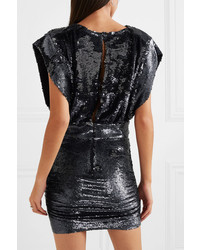 IRO Miracle Sequined Stretch Jersey Mini Dress
