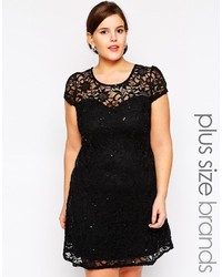 Praslin Sequin Lace Shift Dress